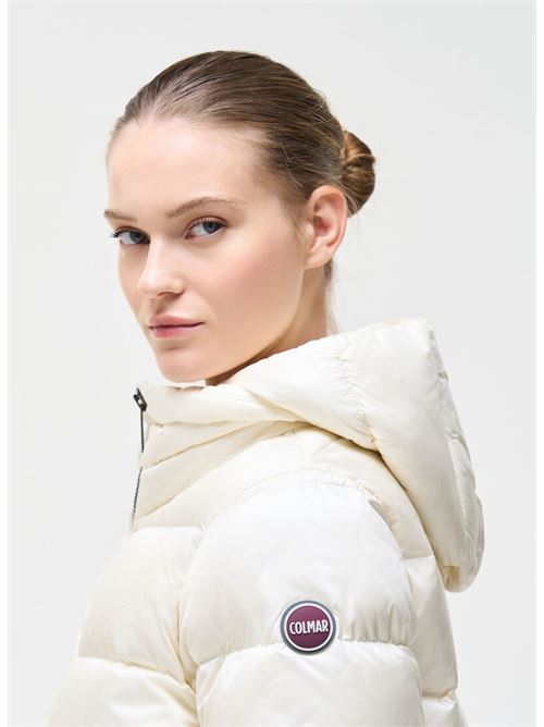 detachable hooded quilted woman jkt with high neck COLMAR ORIGINAL | 22000016 2YO624
